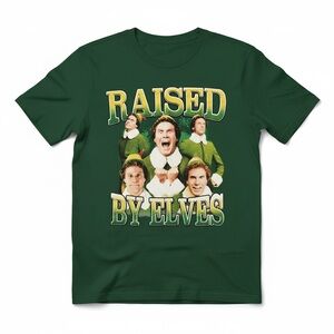 ELF Dark Green Graphic Tee